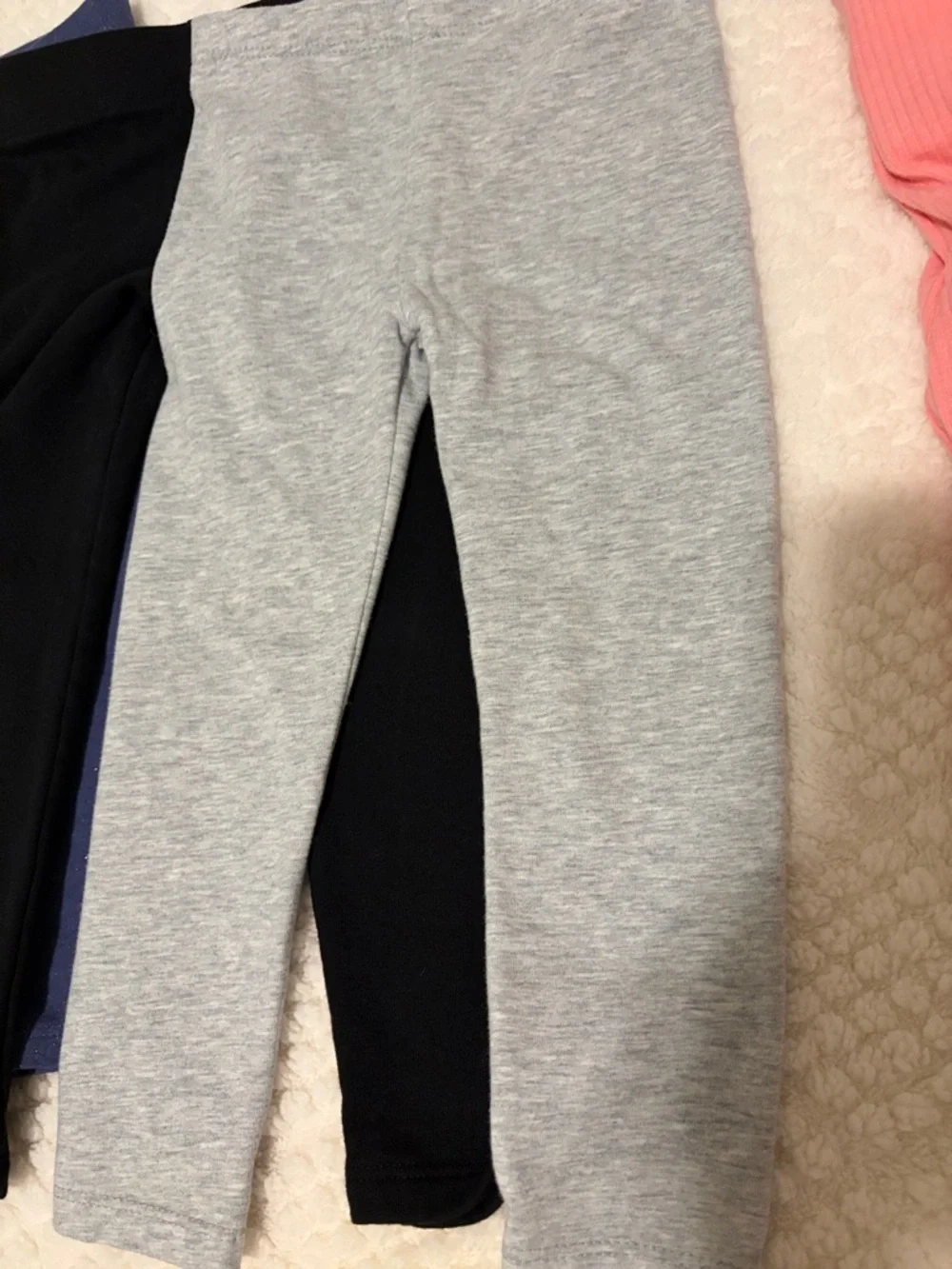 GAP Kids Ribbed Coral and Assorted Legging Set
